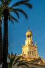 Cadiz City Hall, Plaza de Sevilla, Cadiz, Spain. Art Print